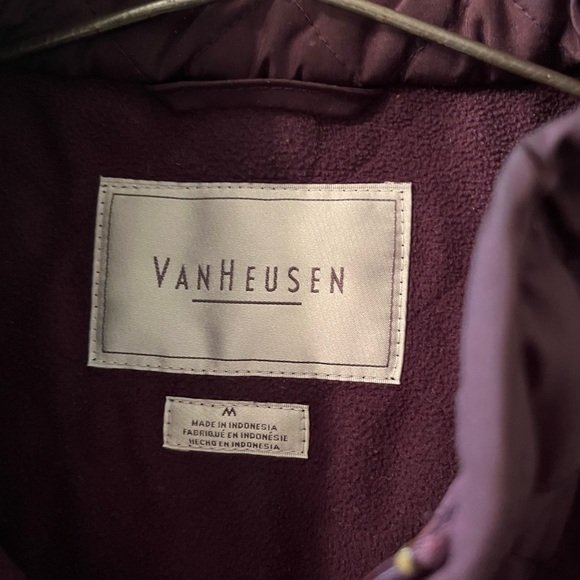 Van Heusen Women's Deep Purple Quilted Vest - Picture 3 of 5